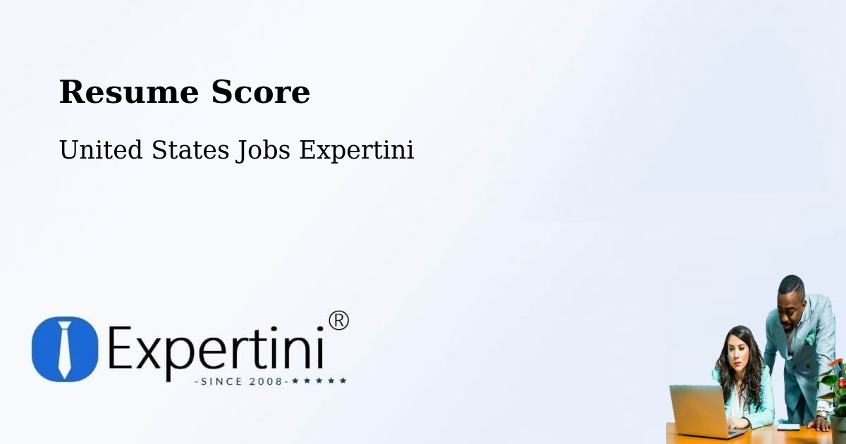 Resume Score & Job Description Match Tool – Ennis - United States Jobs Expertini